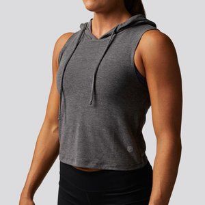 Born Primitive Good Vibes Cropped Tank Gray XL